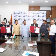 NHLML and IWAI signs MoU for state-of-art Multi-Modal Logistics Park in Varanasi