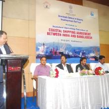 Workshop on Standard Operating Procedure (SOP) of Coastal Shipping Agreement between India and Bangladesh at Vishakapatnam on 05.02.2016