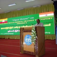 Photographs related to the Open House of Kaladan Project held at Sittwe, Myanmar on 10.04.2016