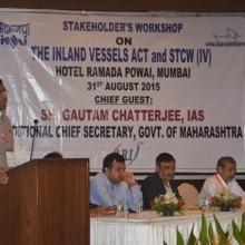 Workshops held with Stakeholders on drafting New IV Act at Mumbai on 31st August 2015