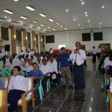 Photographs related to the Open House of Kaladan Project held at Sittwe, Myanmar on 10.04.2016